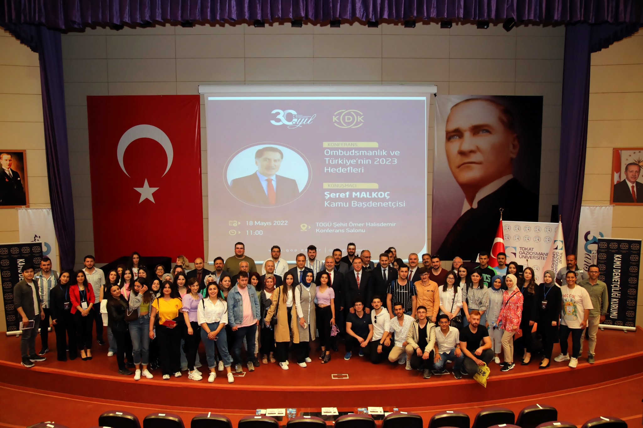 Tokat’ta, “Ombudsmanlık ve Türkiye'nin 2023 Hedefleri” konferansı