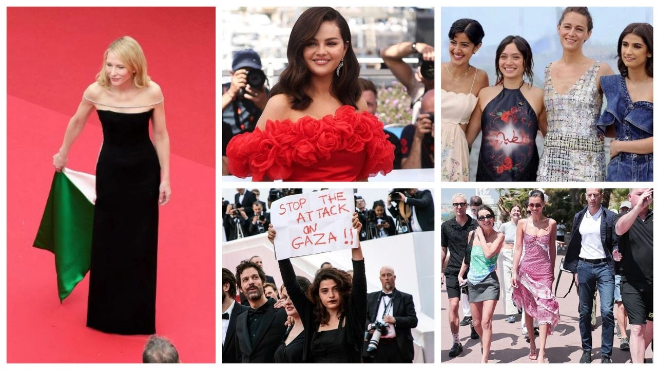Cannes'ta Filistin'e kimler destek verdi?