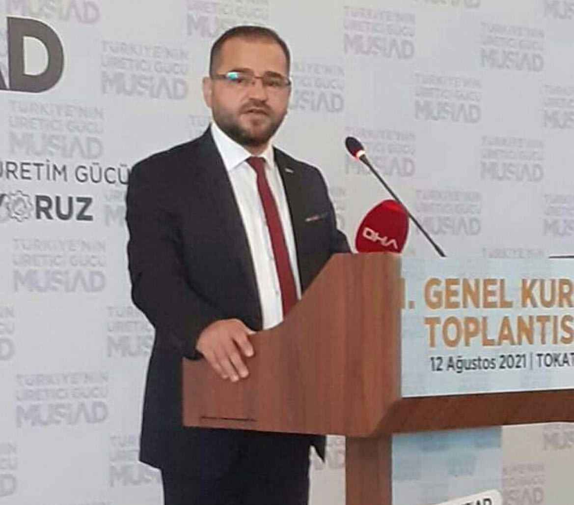 MÜSİAD Tokat Şubesi Başkanı Mehmet Şanlı 